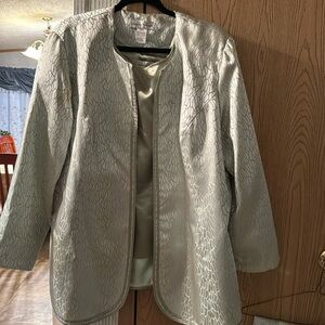 Justin Taylor light green three piece suit